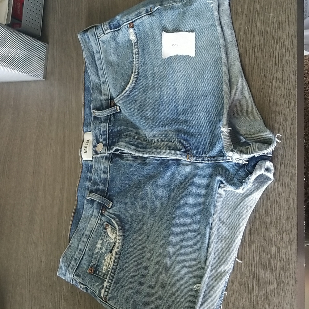 Agolde cutoff shorts